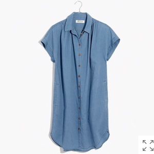 Madewell Indigo Central Shirtdress